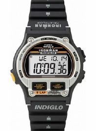 Timex Mens Ironman Silver Triathlon 8-Lap Watch