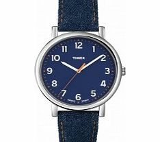 Timex Originals Ladies Blue Denim Classic Round