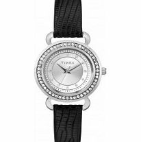 Timex Originals Ladies Classic Black Leather