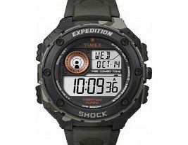 Timex Originals Mens Black Expedition Vibe Shock