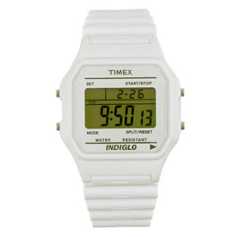 White Fight Digital Watch