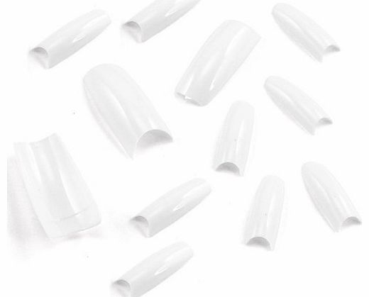 10x White Acrylic Nail Art Tips Buffer Buffing Sanding Block Files Manicure Tool