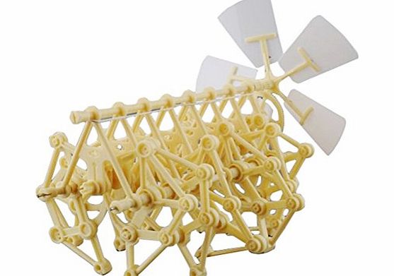 Tinksky Wind-powered Animaris Ordis Parvus Strandbeest Model Robot DIY Assembly Walker Educational Toy Kit