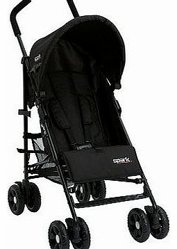 Tippitoes Spark TX Pushchair - Black 10170365