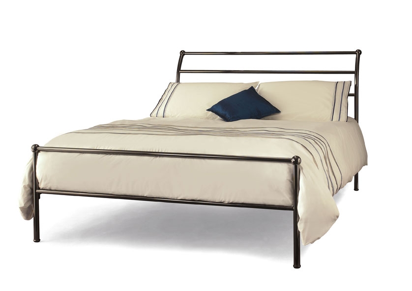 Black Nickel King Size Bedstead