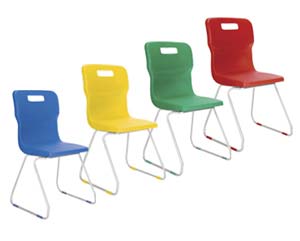 Titan skid base poly chairs