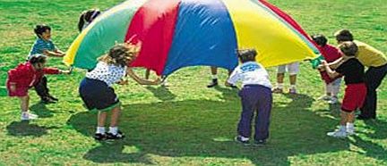 TNL PLAY PARACHUTE 3.5m 12ft - KIDS PARTY GARDEN GAMES ETC