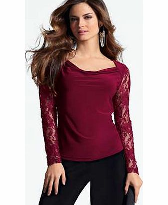 Together Drape Neck Top