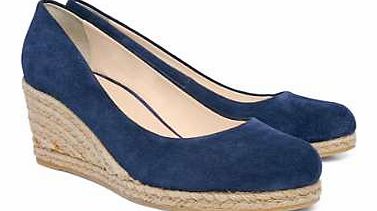 Suede Wedge Shoe