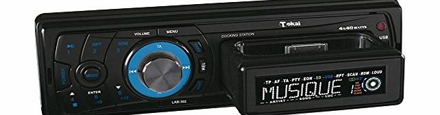 TOKAI  LAR-302 Car Stereo ( Front AUX-Input )