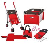 Tolly Tots Graco Babydoll Playset Heatwave Red Xj Club @27.99