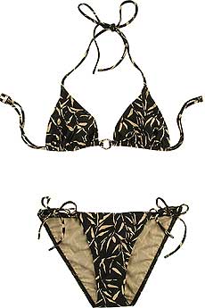 Tomas Maier Idole Bamboo Print Bikini