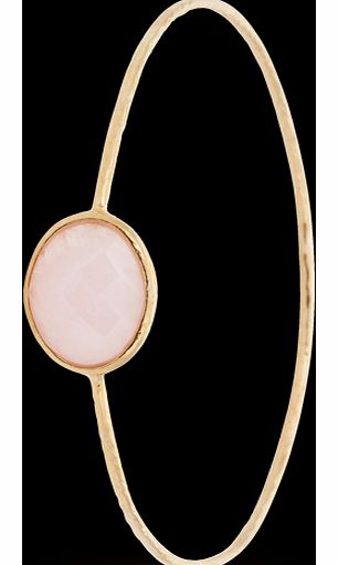 Vermeil and Rose Quartz Bangle TSA000274