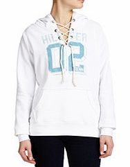 Daphne white hoodie