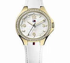 Ladies White Toni Watch