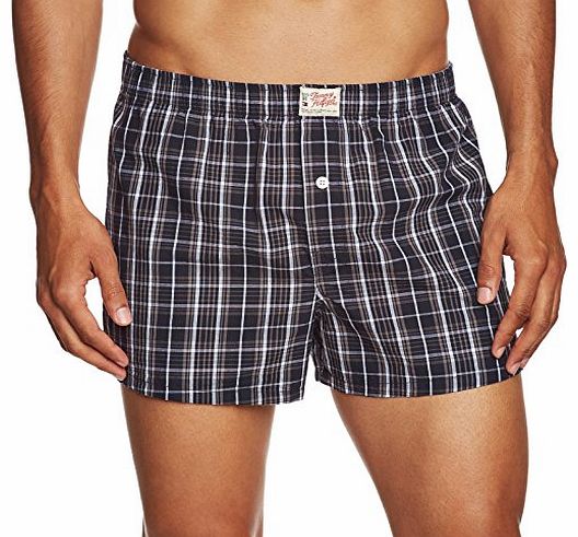 Mens Ron Woven Boxer Boxer Shorts, Blue (Sky Captain-Pt 079), Small