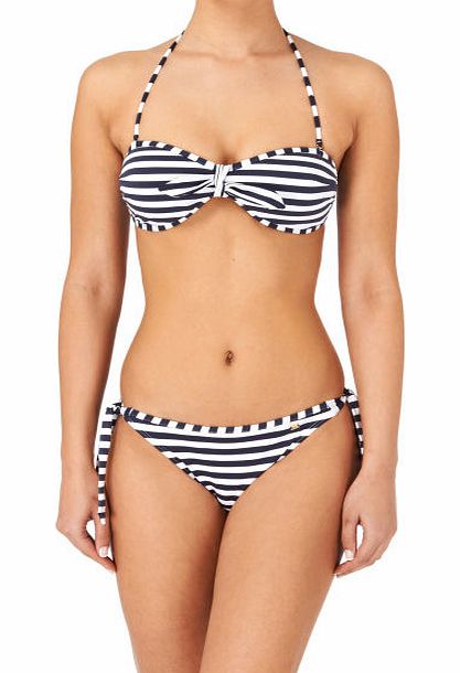 Womens Tommy Hilfiger Nautical Stripe Bandeau