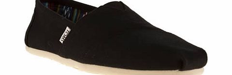 toms Black Classic Shoes