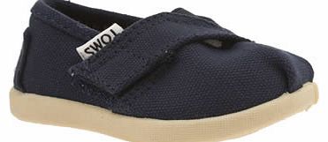 kids toms navy tiny classic unisex crib