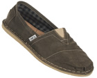 Toms Stitchouts Brown Heritage Canvas Espadrilles