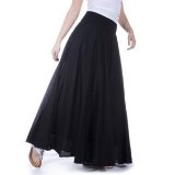 Tonino Lamborghini La redoute en plus maxi skirt 90cm black 018