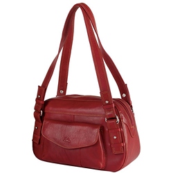 Tony Perotti Large Zip Round Tote Bag