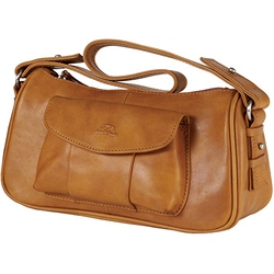 Tony Perotti Small Zip Top Shoulder Bag