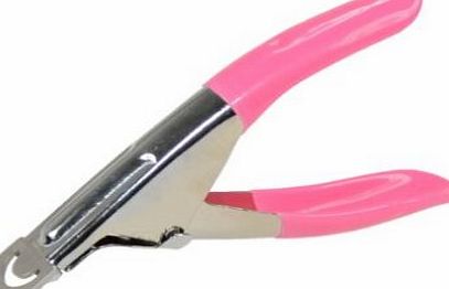 BargainUniverse PINK 3-WAY ACRYLIC UV GEL FALSE NAIL TIP CLIPPER CUTTER Top QualitY --Bargain Universe--