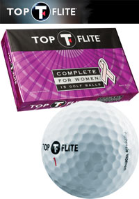 Ladies Top Flite Complete Distance Balls (15 pack)