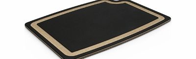 Top Gourmet Groove Board Black/ Natural Cascade 15 x 11in