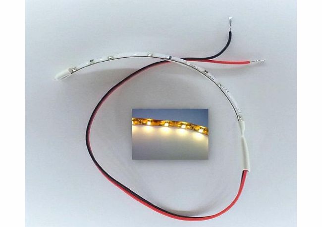 Top LED 10Cm Dolls House - Background - Scenery 12V Led Strip Lights - Warm White