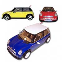 Mini Auto Yellow 1:4