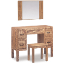 Mexican pine Kobi dressing table set