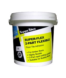 Tiles 2 Part Flexible White