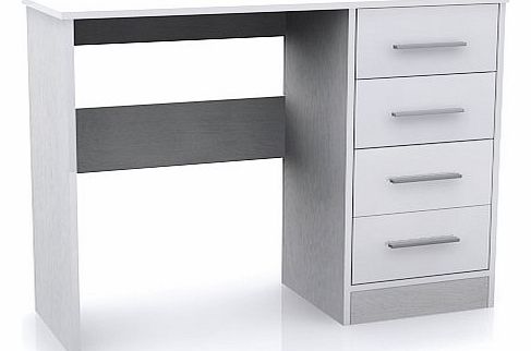 Edge White High Gloss Dressing Table Desk