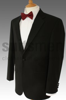 Torre Notch Satin Lapel Suit