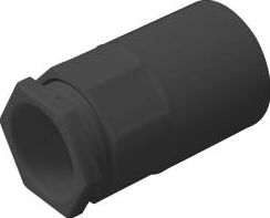 Tower, 1228[^]99155 Female Adaptors 25mm Black Pack of 2 99155