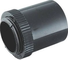 Tower, 1228[^]38625 Male Adaptors 25mm Black Pack of 2 38625