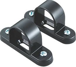 Tower, 1228[^]29489 Spacer Bar Saddles 25mm Black Pack of 2