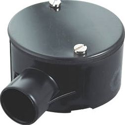 Tower, 1228[^]69178 Terminal 1-Way Terminal Box 20mm Black 69178