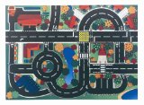 Fuzzy-Felt Playmat: Roadway