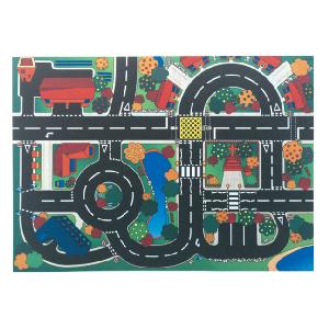 Fuzzy Felt Roadway Play Mat