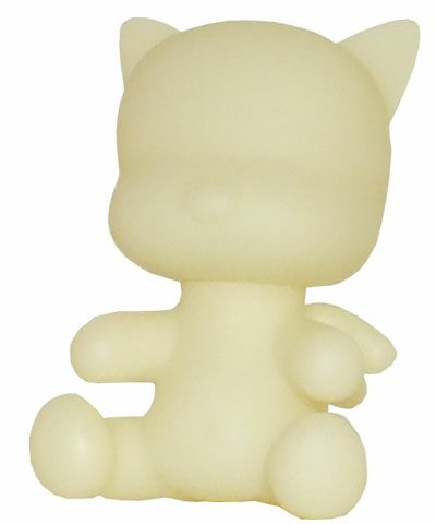 Toy2r 3.5 Baby Qee DIY Angel Cat GID