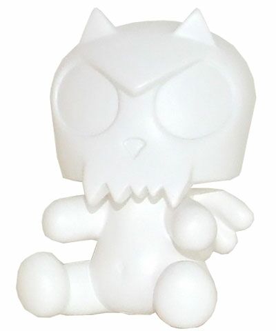 3.5 Baby Qee DIY Angel Devil Toyer White