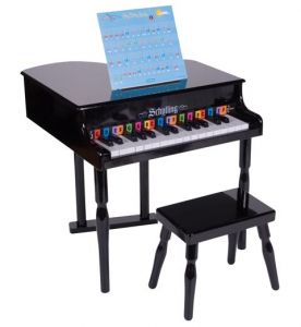 Black Baby Grand Piano