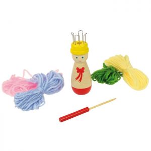 French Knitting Doll Set