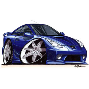 Celica Mk5 - Blue Kids T-shirt