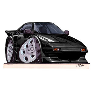 MR2 Mk1 - Black T-shirt