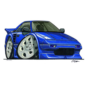 MR2 Mk1 - Blue Kids T-shirt