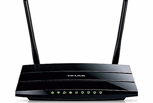 TP-LINK TD-W8970 V3 Gigabit Wireless N ADSL2  Modem Router for Phone Line Connections (300 Mbps, Media/Print Server and 3G/4G Modem, USB Ports for Storage Sharing)